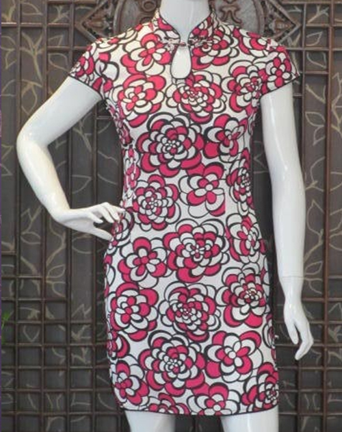 中式礼仪旗袍定制