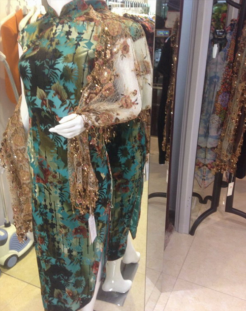 时尚中式旗袍定做