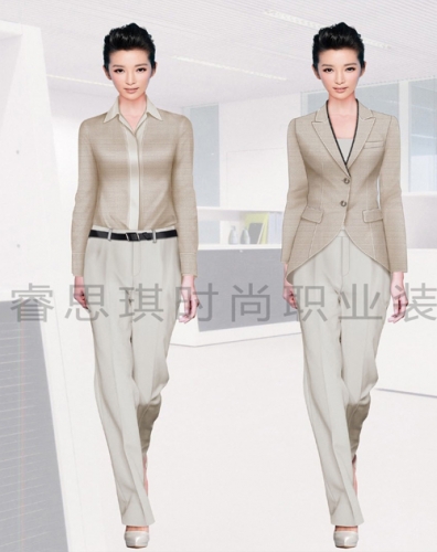 高端时尚个性化女士职业装订制