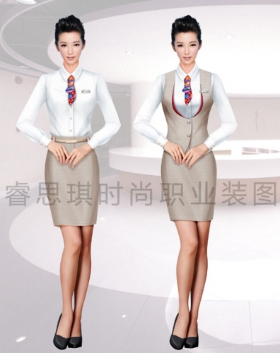 女士时尚工作服定做