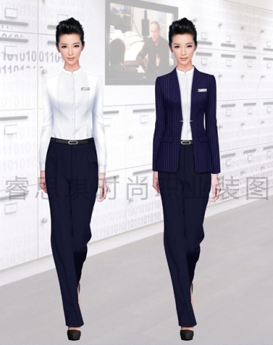 经典时尚职业装工作服定制