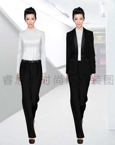 高端酒店度假村时尚西服定做