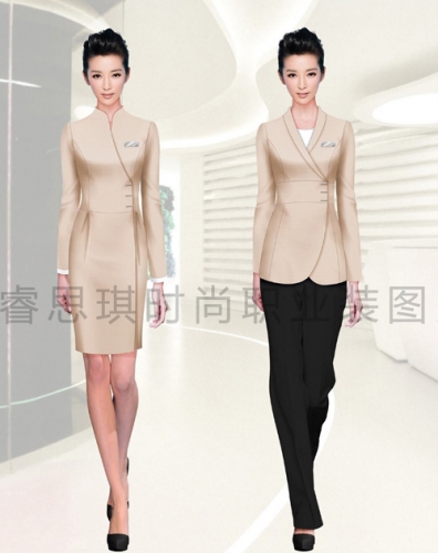 高端美容会所职业装定做